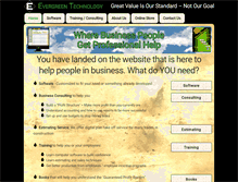 Tablet Screenshot of evergreentech.net